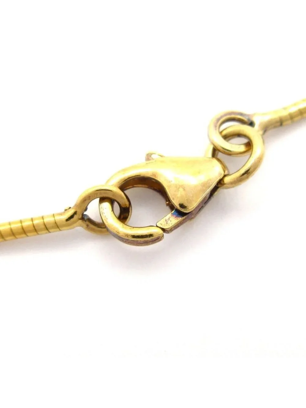 Hermes Necklace Cage d'H Gold Yellow